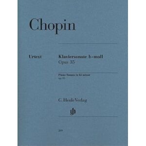 Chopin, Frédéric Piano Sonata b flat minor op. 35 piano (HN 289): Instrumentation: Piano solo Chopin, Frédéric Piano Sonata b flat minor op. 35 piano (HN 289): Instrumentation: Piano solo