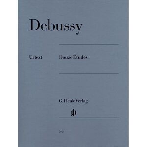 Debussy, Claude Douze Etudes piano (HN 390) Debussy, Claude Douze Etudes piano (HN 390)