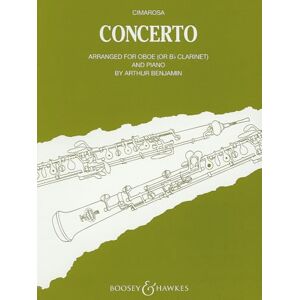 Concerto for Oboe and Strings: arranged for oboe (or Bb clarinet) and piano. oboe and strings. Réduction pour piano avec partie soliste. Concerto for Oboe and Strings: arranged for oboe (or Bb clarinet) and piano. oboe and strings. Réduction pour piano avec partie soliste.