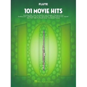 Various 101 Movie Hits for Flute – Sheet Music Songbook Instrumental Folio for All Levels Includes My Heart Will Go On, Mission Impossible, Eye of the Tiger, The Pink Panther, Skyfall, The Sound of Music Various 101 Movie Hits for Flute – Sheet Music Songbook Instrumental Folio for All Levels Includes My Heart Will Go On, Mission Impossible, Eye of the Tiger, The Pink Panther, Skyfall, The Sound of Music