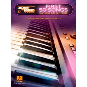 Various First 50 Songs You Should Play on Keyboard – E-Z Play Today Volume 23 Easy Piano Songbook with 50 Must-Know Hits Beginner Friendly Sheet Music for ... and Electronic Piano (E-Z Play Today, 23) Various First 50 Songs You Should Play on Keyboard – E-Z Play Today Volume 23 Easy Piano Songbook with 50 Must-Know Hits Beginner Friendly Sheet Music for ... and Electronic Piano (E-Z Play Today, 23)