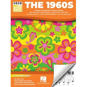 Various The 1960s Super Easy Songbook. Vocal And Piano. Various The 1960s Super Easy Songbook. Vocal And Piano.