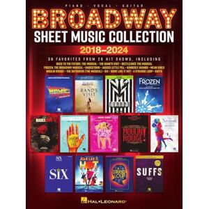 Various Broadway Sheet Music Collection 2018-2024. Piano, Vocal And Guitar. Various Broadway Sheet Music Collection 2018-2024. Piano, Vocal And Guitar.