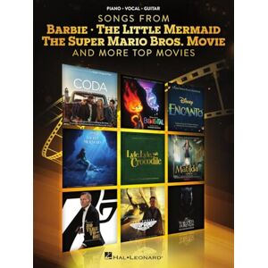 Various Songs from Barbie, The Little Mermaid. The Super Mario Bros Movie, and More Top Movies. Piano, Vocal and Guitar. Various Songs from Barbie, The Little Mermaid. The Super Mario Bros Movie, and More Top Movies. Piano, Vocal and Guitar.