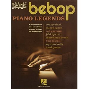 Various Bebop Piano Legends: Artist Transciptions for Piano (Artist Transcriptions Piano) Various Bebop Piano Legends: Artist Transciptions for Piano (Artist Transcriptions Piano)