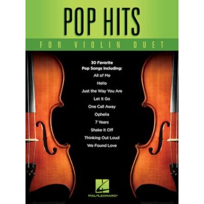 Various Pop Hits For Violin Duet Various Pop Hits For Violin Duet