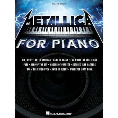 Metallica for Piano Solo Piano Solo Sheet Music Songbook for Intermediate Piano Players 12 Classic Heavy Metal Songs Including Enter Sandman Nothing Else Matters Master of Puppets and More Metallica for Piano Solo Piano Solo Sheet Music Songbook for Intermediate Piano Players 12 Classic Heavy Metal Songs Including Enter Sandman Nothing Else Matters Master of Puppets and More