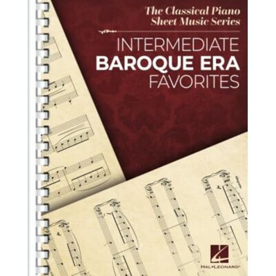 Various Intermediate Baroque Era Favorites. The Classical Piano Sheet Music Series Various Intermediate Baroque Era Favorites. The Classical Piano Sheet Music Series