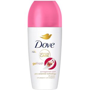Dove Advanced Care Go Fresh Pomegranate Scent Anti-perspirant Deodorant pack of 6 with Triple Moisturising technology roll-on for 48 hours of protection 50 ml Dove Advanced Care Go Fresh Pomegranate Scent Anti-perspirant Deodorant pack of 6 with Triple Moisturising technology roll-on for 48 hours of protection 50 ml