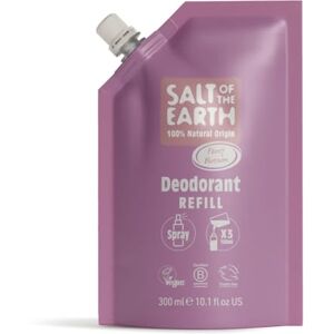 Salt Of the Earth Natural Deodorant Spray Refill Pouch, x3 Uses Peony Blossom Vegan, Long Lasting Protection, Leaping Bunny Approved, Made in the UK 300ml Salt Of the Earth Natural Deodorant Spray Refill Pouch, x3 Uses Peony Blossom Vegan, Long Lasting Protection, Leaping Bunny Approved, Made in the UK 300ml