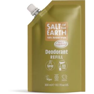 Salt Of the Earth Natural Deodorant Spray Refill Pouch, x3 Uses Neroli & Orange Blossom Vegan, Long Lasting Protection, Leaping Bunny Approved, Made in the UK 300ml Salt Of the Earth Natural Deodorant Spray Refill Pouch, x3 Uses Neroli & Orange Blossom Vegan, Long Lasting Protection, Leaping Bunny Approved, Made in the UK 300ml
