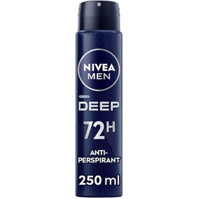 Nivea - DEEP - 250ml - Pack 6 - Deodorant Spray Nivea - DEEP - 250ml - Pack 6 - Deodorant Spray