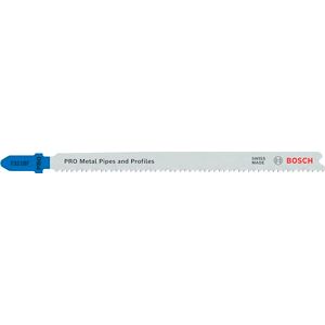 Bosch 5x PRO Metal Pipes and Profiles T321BF Jigsaw Blade (for Metal pipes and profiles, Steel sheets, Length 132 mm, Professional Accessory Jigsaw) Bosch 5x PRO Metal Pipes and Profiles T321BF Jigsaw Blade (for Metal pipes and profiles, Steel sheets, Length 132 mm, Professional Accessory Jigsaw)