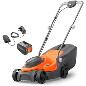Flymo 18V SimpliMow 320 Cordless Lawn Mower – Lightweight, Quiet, Cuts up to 200m² for medium sized UK lawns), 32cm Width, Battery & Charger Flymo 18V SimpliMow 320 Cordless Lawn Mower – Lightweight, Quiet, Cuts up to 200m² for medium sized UK lawns), 32cm Width, Battery & Charger