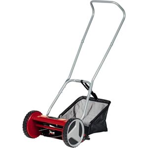Einhell GC-HM 300 Hand Push Lawnmower -- Manual Lawn-Mower With 30cm Cutting Width, 16L Grass Box, 4 Cutting Height Levels -- Walk-Behind Lawn Mower For Small Gardens, Red & Black Einhell GC-HM 300 Hand Push Lawnmower -- Manual Lawn-Mower With 30cm Cutting Width, 16L Grass Box, 4 Cutting Height Levels -- Walk-Behind Lawn Mower For Small Gardens, Red & Black