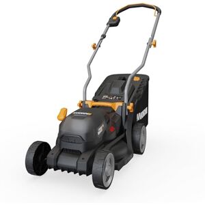 WORX WG733E 20V 33cm Cordless Brushless Lawn Mower – 4.0Ah Battery & Charger – Cut-to-Edge, 6-Position Height Adjust, 35L Grass Bag, Ideal for Small Gardens Up to 200㎡ WORX WG733E 20V 33cm Cordless Brushless Lawn Mower – 4.0Ah Battery & Charger – Cut-to-Edge, 6-Position Height Adjust, 35L Grass Bag, Ideal for Small Gardens Up to 200㎡