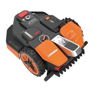 WORX WR206E Landroid Vision Robotic Lawn Mower – 600m² Patented AIA Mowing Multi-Zone, Auto Charging, 20V PowerShare Battery, Rain Sensor, Cut-to-Edge Technology, App-Controlled, Accessories Included WORX WR206E Landroid Vision Robotic Lawn Mower – 600m² Patented AIA Mowing Multi-Zone, Auto Charging, 20V PowerShare Battery, Rain Sensor, Cut-to-Edge Technology, App-Controlled, Accessories Included