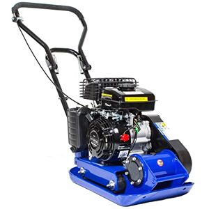 Hyundai 50kg 32cm 78.5cc Petrol Plate Compactor Wacker Plate with Wheel Kit and Paving Pad, Ideal for Compacting Soil, Gravel and Sand Together for Patios, Driveways, 3 Year Warranty Hyundai 50kg 32cm 78.5cc Petrol Plate Compactor Wacker Plate with Wheel Kit and Paving Pad, Ideal for Compacting Soil, Gravel and Sand Together for Patios, Driveways, 3 Year Warranty