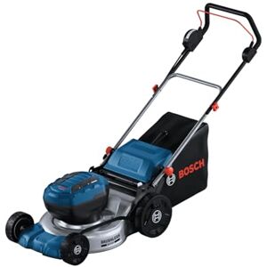 Bosch 18V System Cordless Lawnmower GRA 18V2-46 (Cutting Width: 46 cm, 6-Level Cutting Height Adjustment, 60 Litre Fabric grassbag, incl. 2 x Isolator Key, Mulch Plug) Bosch 18V System Cordless Lawnmower GRA 18V2-46 (Cutting Width: 46 cm, 6-Level Cutting Height Adjustment, 60 Litre Fabric grassbag, incl. 2 x Isolator Key, Mulch Plug)