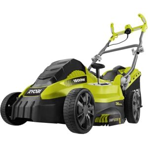 RYOBI RLM15E36H Electric Lawnmower 1500 W 36 cm Cutting Width + Mulching Wedge RYOBI RLM15E36H Electric Lawnmower 1500 W 36 cm Cutting Width + Mulching Wedge