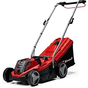 Einhell Power X-Change 18/33 Cordless Lawnmower With Battery and Charger 18V, Brushless Motor, 33cm Cutting Width, 30L Grass Box, 5 Cutting Heights GE-CM 18/33 Li Battery Lawn Mower Einhell Power X-Change 18/33 Cordless Lawnmower With Battery and Charger 18V, Brushless Motor, 33cm Cutting Width, 30L Grass Box, 5 Cutting Heights GE-CM 18/33 Li Battery Lawn Mower
