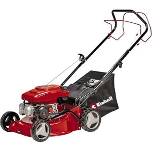 Einhell Self-Propelled Petrol Lawn Mower GC-PM 40/2 S 40cm Cutting Width Lawnmower For Gardens Up To 1000m2 2kW 4-stroke OHV Engine, 7 Level Cutting Height Adjustment, 45L Grass Box Einhell Self-Propelled Petrol Lawn Mower GC-PM 40/2 S 40cm Cutting Width Lawnmower For Gardens Up To 1000m2 2kW 4-stroke OHV Engine, 7 Level Cutting Height Adjustment, 45L Grass Box