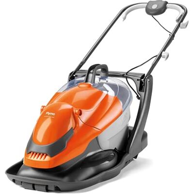 Flymo EasiGlide Plus 360V Hover Collect Lawn Mower 1800W Motor, 36cm Cutting Width, 26 Litre Grass Box, Folds Flat, 10m Cable Length, Orange and Grey Flymo EasiGlide Plus 360V Hover Collect Lawn Mower 1800W Motor, 36cm Cutting Width, 26 Litre Grass Box, Folds Flat, 10m Cable Length, Orange and Grey