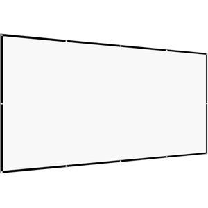 VEVOR Projector Screen, 3810 mm 16:9 4K 1080 HD Projection Screen, Wall Mounted Projection Dispaly Projector with 12 Hooks and Double-Sided Tapes, Portable Moive Canvas for Family Home Office Theater VEVOR Projector Screen, 3810 mm 16:9 4K 1080 HD Projection Screen, Wall Mounted Projection Dispaly Projector with 12 Hooks and Double-Sided Tapes, Portable Moive Canvas for Family Home Office Theater