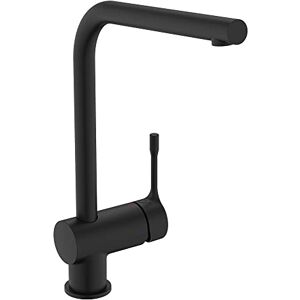 Ideal Standard Ceralook Single Lever l-Shape spout Kitchen tap, BD572XG, Silk Black Ideal Standard Ceralook Single Lever l-Shape spout Kitchen tap, BD572XG, Silk Black
