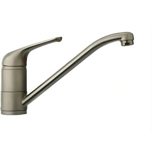 PIRALLA Creta Single Lever Monobloc Kitchen Mixer Tap – Brushed Stainless Steel, 360° Swivel Spout PIRALLA Creta Single Lever Monobloc Kitchen Mixer Tap – Brushed Stainless Steel, 360° Swivel Spout