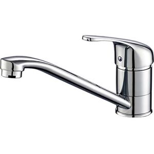 ROVATE Classic Single Handle Kitchen Sink Faucet, Brass 360 Degree Swivel Single Hole Mixe Faucet, Chrome ROVATE Classic Single Handle Kitchen Sink Faucet, Brass 360 Degree Swivel Single Hole Mixe Faucet, Chrome