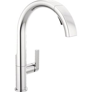 DELTA Faucet Keele Pull Down Kitchen Faucet Chrome, Chrome Kitchen Faucets with Pull Down Sprayer, Kitchen Sink Faucet, Faucet for Kitchen Sink with Magnetic Docking Spray Head, Chrome 19824LF DELTA Faucet Keele Pull Down Kitchen Faucet Chrome, Chrome Kitchen Faucets with Pull Down Sprayer, Kitchen Sink Faucet, Faucet for Kitchen Sink with Magnetic Docking Spray Head, Chrome 19824LF