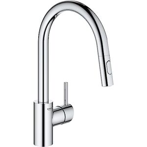 Grohe 32665003 Concetto Dual Spray Pull-Down Kitchen Faucet, Starlight Chrome Grohe 32665003 Concetto Dual Spray Pull-Down Kitchen Faucet, Starlight Chrome