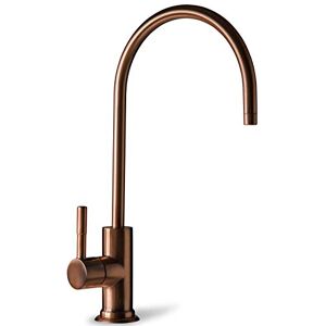 iSpring GA1-AW Heavy Duty Contemporary Style High Spout Kitchen Bar Sink Non-Air Gap Drinking Water Faucet in, Antique Wine iSpring GA1-AW Heavy Duty Contemporary Style High Spout Kitchen Bar Sink Non-Air Gap Drinking Water Faucet in, Antique Wine
