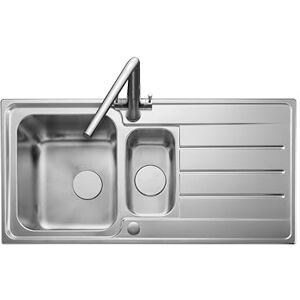 Rangemaster OAK1052/ Oakland 1000500 1.5B S/S INC.Waste Sink, Stainless Rangemaster OAK1052/ Oakland 1000500 1.5B S/S INC.Waste Sink, Stainless