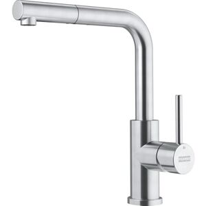 Franke Smart Glenda Stainless Steel Kitchen Faucet - Satin Finish Franke Smart Glenda Stainless Steel Kitchen Faucet - Satin Finish