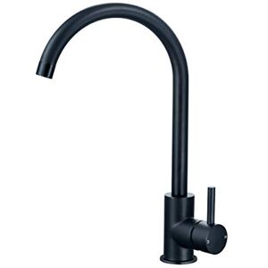 Keenware KKT-543 Knightsbridge Monobloc Single Lever Kitchen Mixer Tap, Black Keenware KKT-543 Knightsbridge Monobloc Single Lever Kitchen Mixer Tap, Black