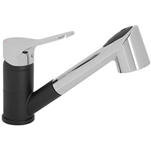 Edouard Rousseau Maore NF Sink Mixer Tap Chrome Finish Black Edouard Rousseau Maore NF Sink Mixer Tap Chrome Finish Black