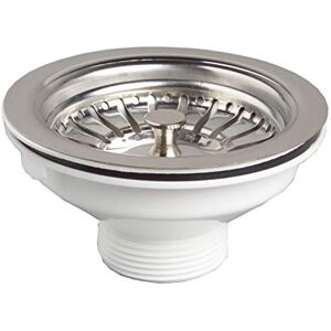 Wirquin 30718726 Sink Plug D90 Stainless Steel Basket Without Overflow Wirquin 30718726 Sink Plug D90 Stainless Steel Basket Without Overflow