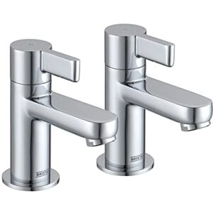 Bristan CLI 1/2 C Clio Basin Pillar Taps, Chrome Bristan CLI 1/2 C Clio Basin Pillar Taps, Chrome