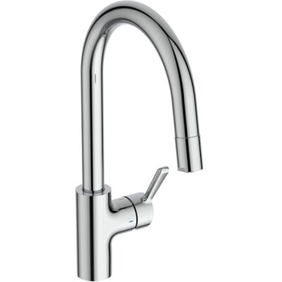 Ideal Standard Ceralife Kitchen Faucet, High Spout, Low Pressure Chrome Ideal Standard Ceralife Kitchen Faucet, High Spout, Low Pressure Chrome