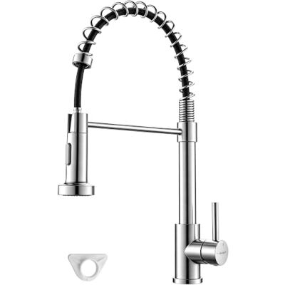 IBERGRIF M22143A Stainless Steel Kitchen Faucet with Pull-out Spray - Kitchen Faucet IBERGRIF M22143A Stainless Steel Kitchen Faucet with Pull-out Spray - Kitchen Faucet