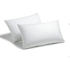 Kampala Hill Homespace Direct Hollowfibre Pillow Pair Bounce Back Hypo-allergenic Thick Pillows Polycotton Cover Kampala Hill Homespace Direct Hollowfibre Pillow Pair Bounce Back Hypo-allergenic Thick Pillows Polycotton Cover
