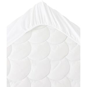 Jotex Zack Fitted Sheet Organic Cotton GOTS Certified Fitted Sheet with Elastic Band White, 120 x 200 cm Jotex Zack Fitted Sheet Organic Cotton GOTS Certified Fitted Sheet with Elastic Band White, 120 x 200 cm