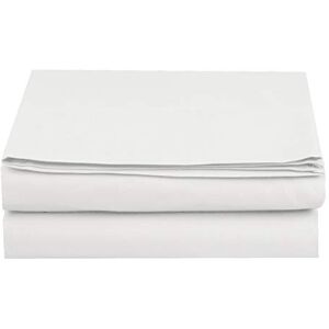 Elegant Comfort Premium Hotel Quality 1-Piece Flat Sheet, Luxury and Softest 1500 Thread Count Egyptian Quality Bedding Flat Sheet, Wrinkle-Free, Stain-Resistant, California King, White Elegant Comfort Premium Hotel Quality 1-Piece Flat Sheet, Luxury and Softest 1500 Thread Count Egyptian Quality Bedding Flat Sheet, Wrinkle-Free, Stain-Resistant, California King, White