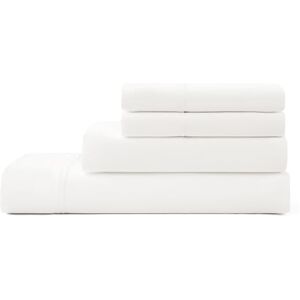 UGG 01326 Alahna Queen Bed Sheets and Pillowcases 4-Piece Set Sleep in Luxury Machine Washable Deep Pockets Wrinkle-Resistant Breathable Cozy Comfort Silky Cooling Sheets, Queen, White UGG 01326 Alahna Queen Bed Sheets and Pillowcases 4-Piece Set Sleep in Luxury Machine Washable Deep Pockets Wrinkle-Resistant Breathable Cozy Comfort Silky Cooling Sheets, Queen, White