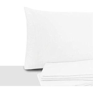 Giovanni Dolcinotti MADE IN ITALY Giovanni Dolcinotti Set of 2 Pillow Cases Double and Single Bed 40 x 70 cm 100% Cotton Made in Italy White Colour Giovanni Dolcinotti MADE IN ITALY Giovanni Dolcinotti Set of 2 Pillow Cases Double and Single Bed 40 x 70 cm 100% Cotton Made in Italy White Colour