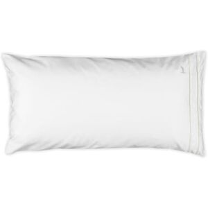 MÖVE Noblesse Pillowcase - Cotton, White/Champagne, 80x40cm - Pillowcase MÖVE Noblesse Pillowcase - Cotton, White/Champagne, 80x40cm - Pillowcase