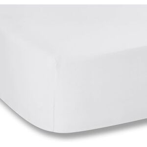 Catherine Lansfield Plain White Polycotton Fitted Sheet 200 x 200 cm Catherine Lansfield Plain White Polycotton Fitted Sheet 200 x 200 cm