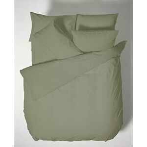 Bianca Plain Dyed Military Green Duvet Cover Set 240 x 220 + 65 x 65 (2) Bianca Plain Dyed Military Green Duvet Cover Set 240 x 220 + 65 x 65 (2)